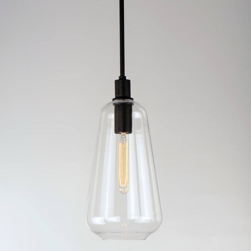 Maxim 11114CLBK Babylon 1 Light Pendant | Black