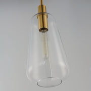 Maxim 11114CLSBR Babylon 1 Light Pendant | Satin Brass