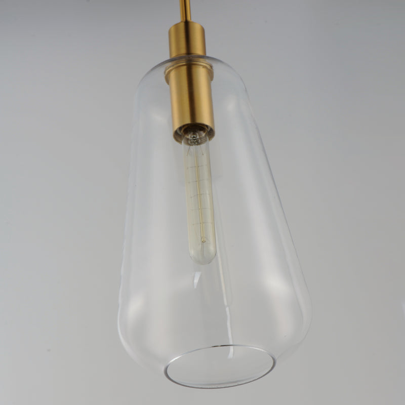 Maxim 11114CLSBR Babylon 1 Light Pendant | Satin Brass