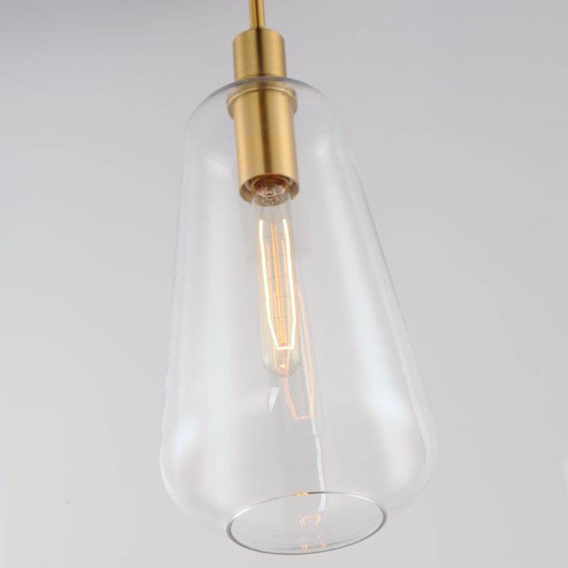 Maxim 11114CLSBR Babylon 1 Light Pendant | Satin Brass