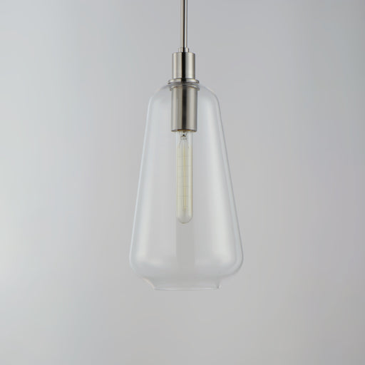 Maxim 11114CLSN Babylon 1 Light Pendant | Satin Nickel