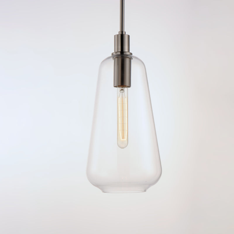 Maxim 11114CLSN Babylon 1 Light Pendant | Satin Nickel
