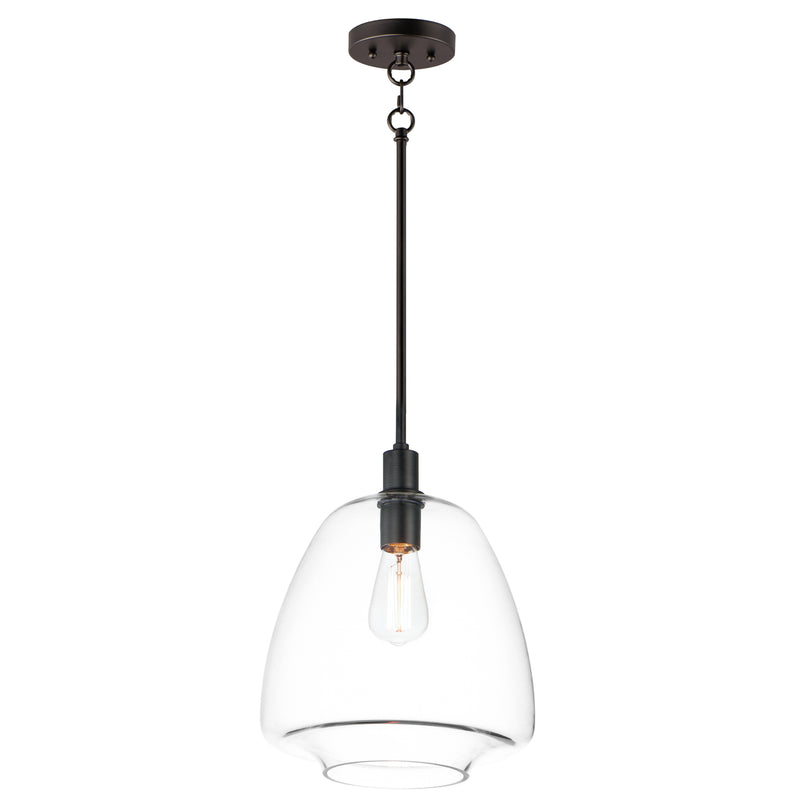 Maxim 11116CLBK Babylon 1 Light Pendant | Black