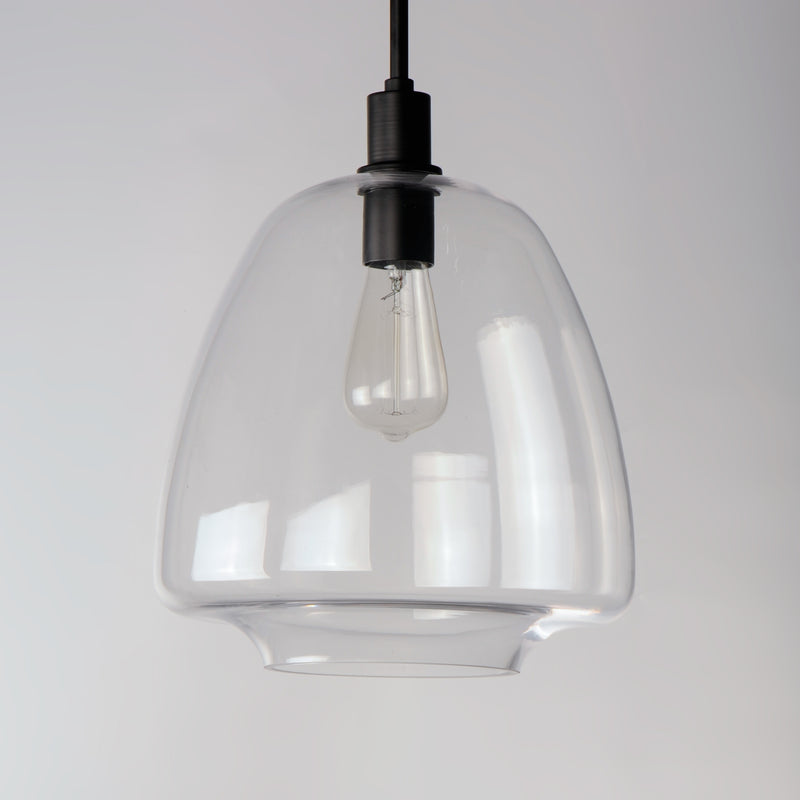 Maxim 11116CLBK Babylon 1 Light Pendant | Black