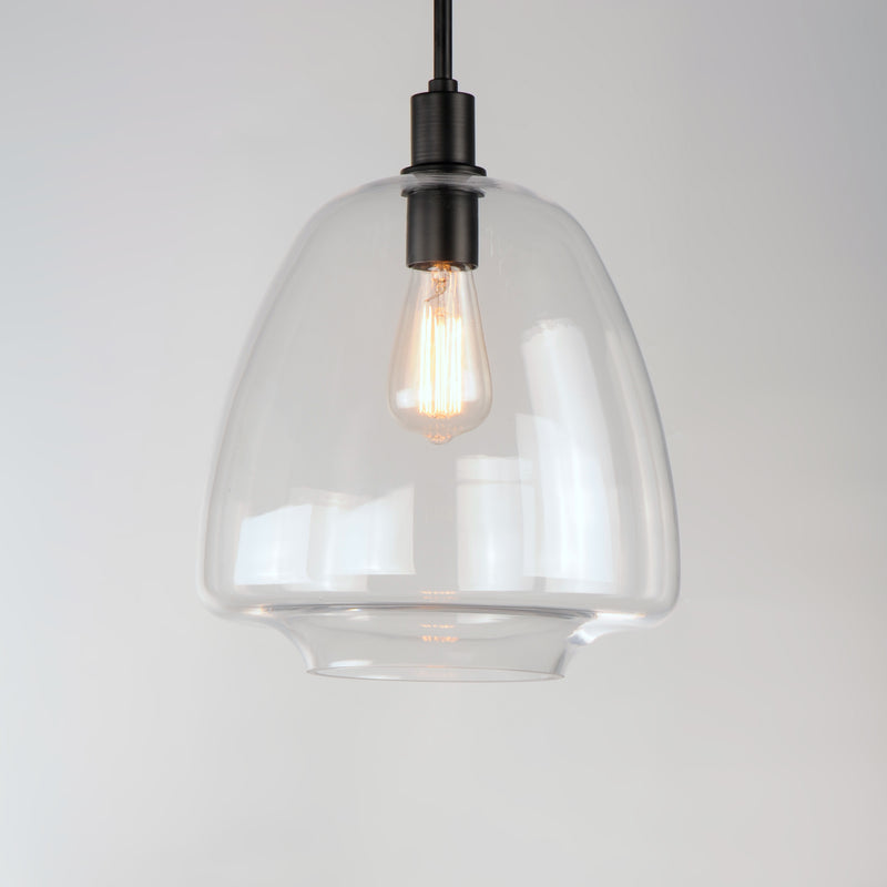 Maxim 11116CLBK Babylon 1 Light Pendant | Black
