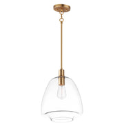 Maxim 11116CLSBR Babylon 1 Light Pendant | Satin Brass