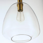 Maxim 11116CLSBR Babylon 1 Light Pendant | Satin Brass