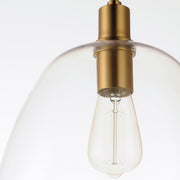 Maxim 11116CLSBR Babylon 1 Light Pendant | Satin Brass
