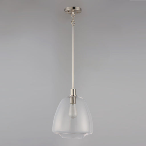 Maxim 11116CLSN Babylon 1 Light Pendant | Satin Nickel