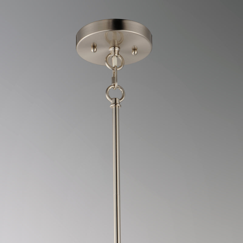 Maxim 11116CLSN Babylon 1 Light Pendant | Satin Nickel