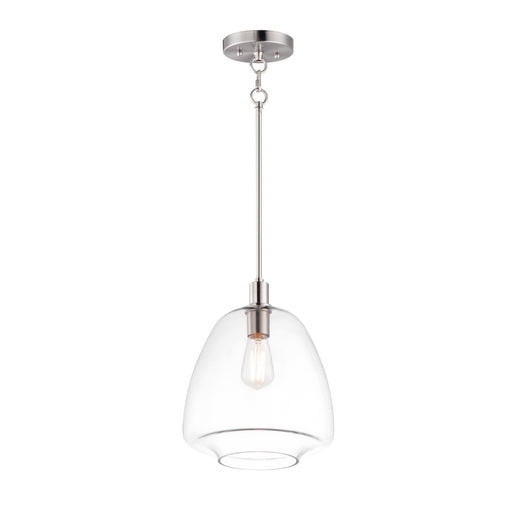 Maxim 11116CLSN Babylon 1 Light Pendant | Satin Nickel