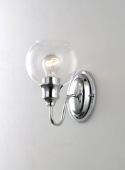 Maxim 1111CLPC Ballord 1 Light Wall Sconce | Polished Chrome