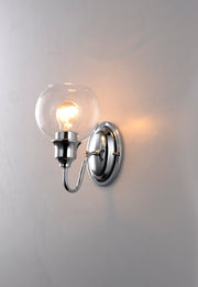 Maxim 1111CLPC Ballord 1 Light Wall Sconce | Polished Chrome