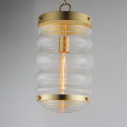 Maxim 11124CLSBR Newport 1 Light Pendant | Satin Brass