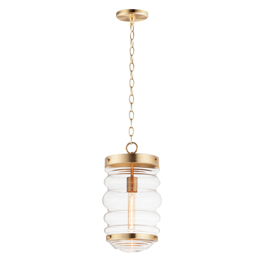 Maxim 11124CLSBR Newport 1 Light Pendant | Satin Brass