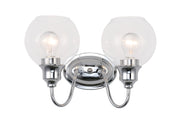 Maxim 1112CLPC Ballord 2 Light Bath Vanity | Polished Chrome