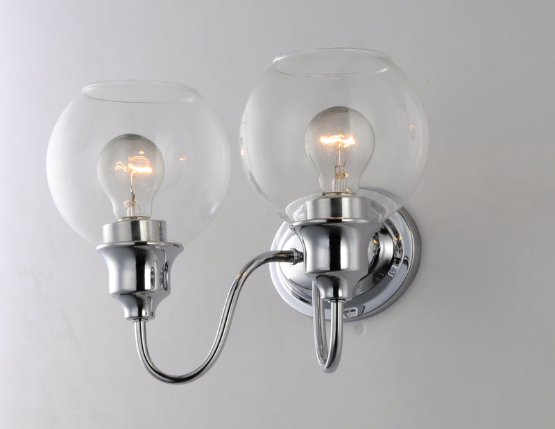 Maxim 1112CLPC Ballord 2 Light Bath Vanity | Polished Chrome