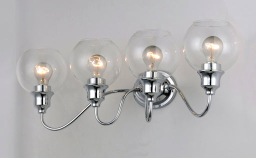 Maxim 1114CLPC Ballord 4 Light Bath Vanity | Polished Chrome