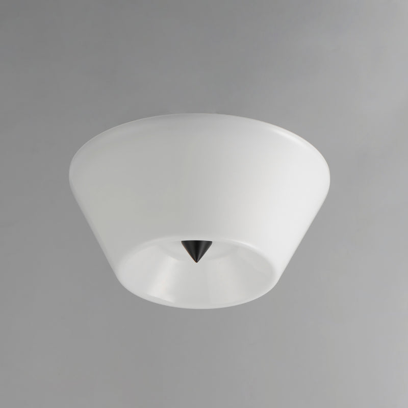 Maxim 11150WTBK Tack LED Flush Mount | Black