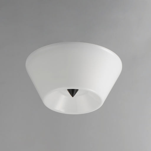 Maxim 11150WTBK Tack LED Flush Mount | Black