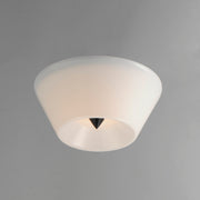 Maxim 11150WTBK Tack LED Flush Mount | Black