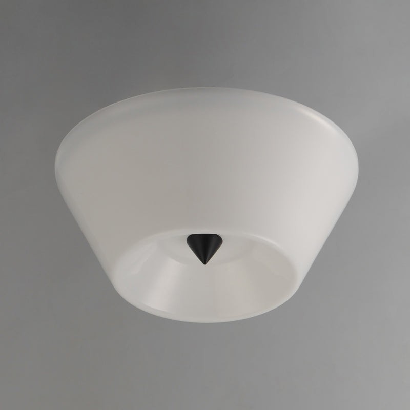 Maxim 11150WTBK Tack LED Flush Mount | Black