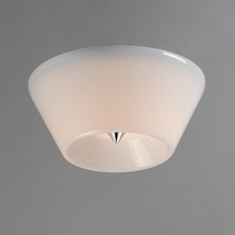 Maxim 11150WTPC Tack LED Flush Mount | Polished Chrome
