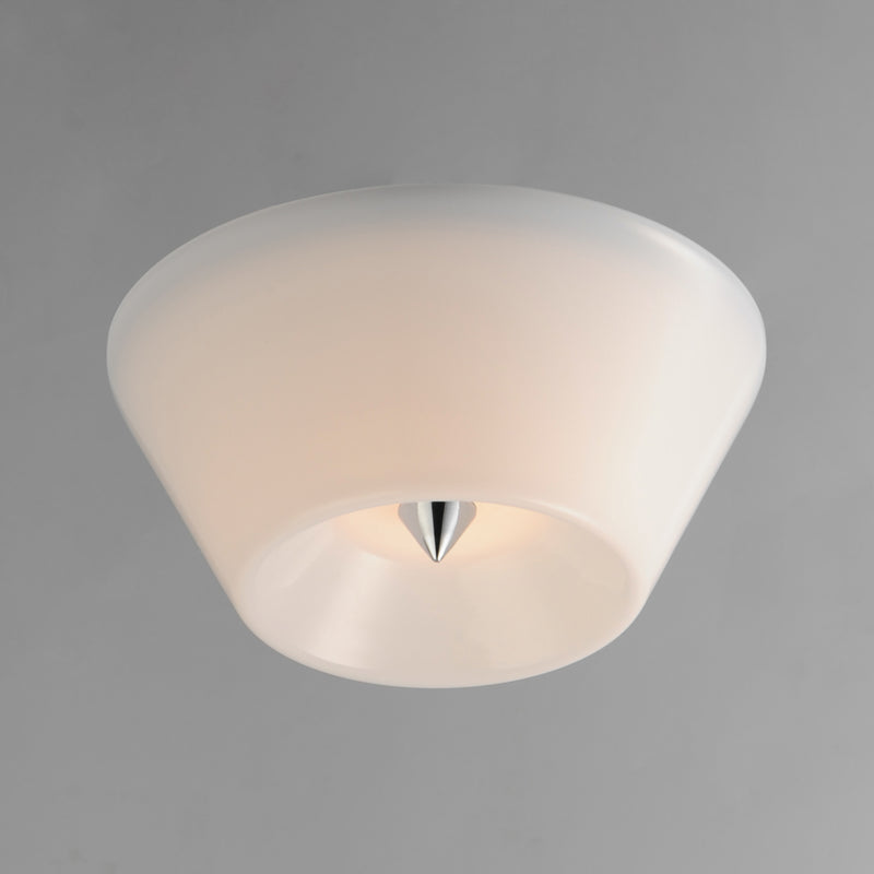 Maxim 11150WTPC Tack LED Flush Mount | Polished Chrome