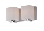 Maxim 11252SWPC Wrap 2 Light Bath Vanity | Polished Chrome