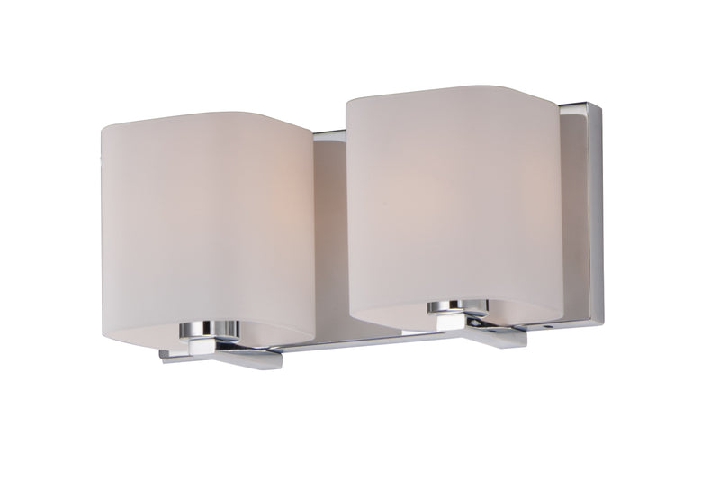 Maxim 11252SWPC Wrap 2 Light Bath Vanity | Polished Chrome