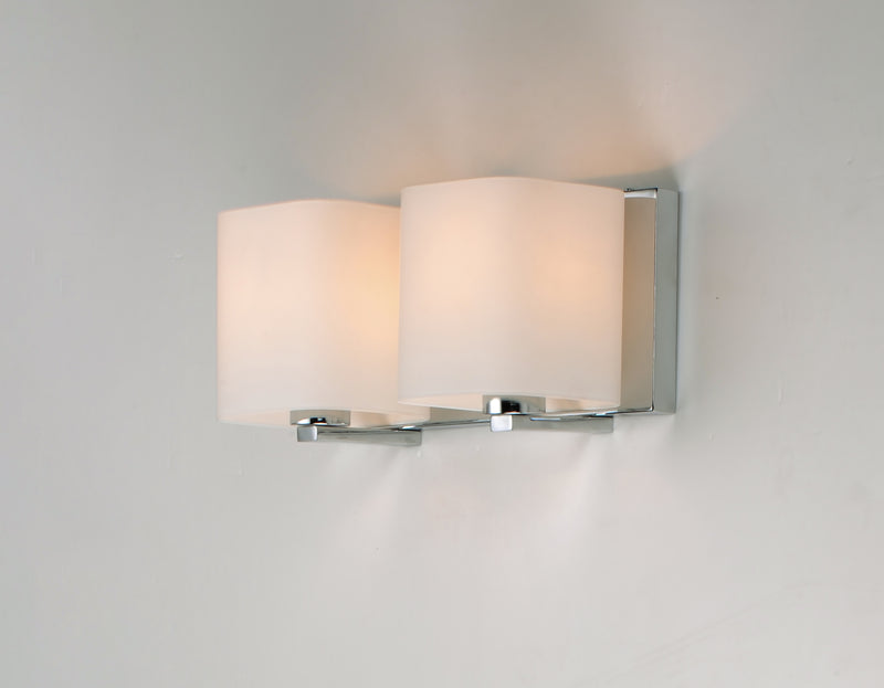 Maxim 11252SWPC Wrap 2 Light Bath Vanity | Polished Chrome