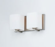 Maxim 11252SWSN Wrap 2 Light Bath Vanity | Satin Nickel