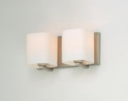 Maxim 11252SWSN Wrap 2 Light Bath Vanity | Satin Nickel