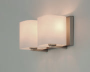 Maxim 11252SWSN Wrap 2 Light Bath Vanity | Satin Nickel