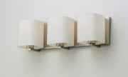 Maxim 11253SWSN Wrap 3 Light Bath Vanity | Satin Nickel