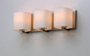 Maxim 11253SWSN Wrap 3 Light Bath Vanity | Satin Nickel