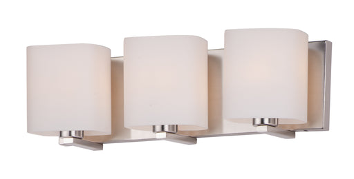 Maxim 11253SWSN Wrap 3 Light Bath Vanity | Satin Nickel