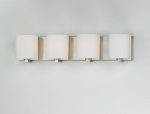 Maxim 11254SWSN Wrap 4 Light Bath Vanity | Satin Nickel