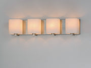 Maxim 11254SWSN Wrap 4 Light Bath Vanity | Satin Nickel