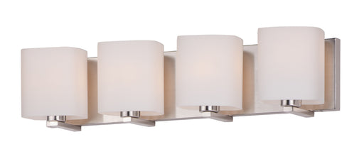Maxim 11254SWSN Wrap 4 Light Bath Vanity | Satin Nickel