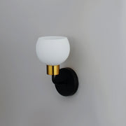 Maxim 11271SWBZSBR Coraline 1 Light Wall Sconce | Bronze / Satin Brass