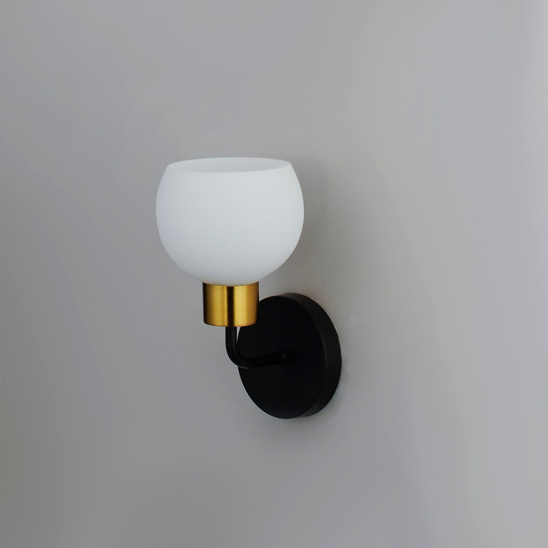 Maxim 11271SWBZSBR Coraline 1 Light Wall Sconce | Bronze / Satin Brass