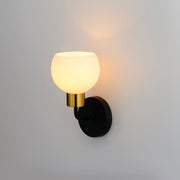 Maxim 11271SWBZSBR Coraline 1 Light Wall Sconce | Bronze / Satin Brass