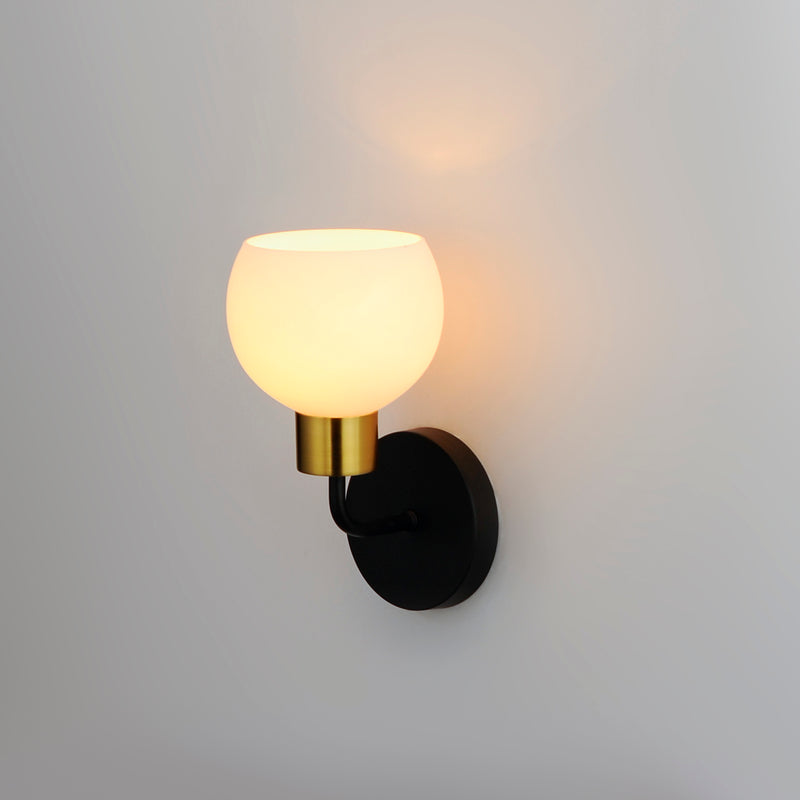 Maxim 11271SWBZSBR Coraline 1 Light Wall Sconce | Bronze / Satin Brass