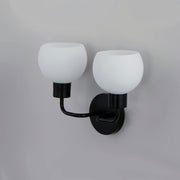 Maxim 11272SWBK Coraline 2 Light Wall Sconce | Black