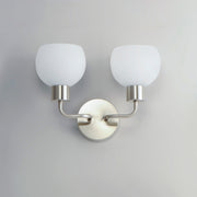 Maxim 11272SWSN Coraline 2 Light Wall Sconce | Satin Nickel
