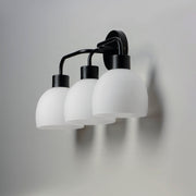 Maxim 11273SWBK Coraline 3 Light Bath Vanity | Black