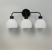 Maxim 11273SWBK Coraline 3 Light Bath Vanity | Black