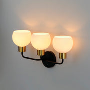 Maxim 11273SWBZSBR Coraline 3 Light Bath Vanity | Bronze / Satin Brass