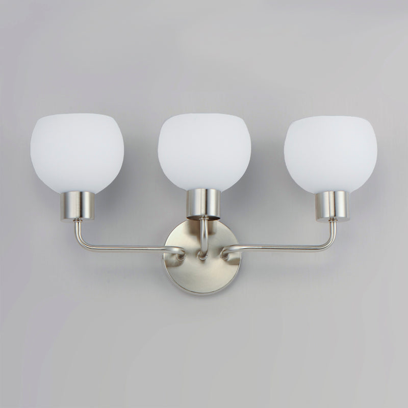 Maxim 11273SWSN Coraline 3 Light Bath Vanity | Satin Nickel